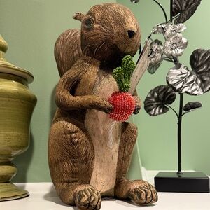 John Derian Squirrel Pillow 8 inches by 12 inches